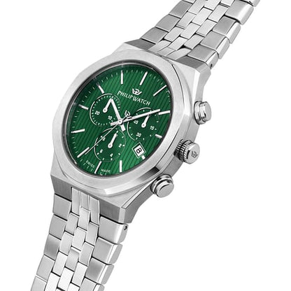 Orologio Uomo PHILIP WATCH Windsurf Cronografo Verde in Acciaio
