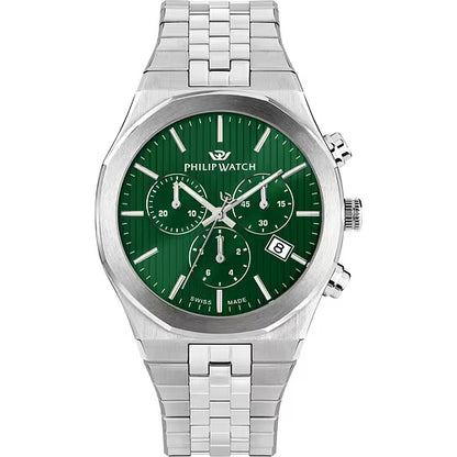 Orologio Uomo PHILIP WATCH Windsurf Cronografo Verde in Acciaio