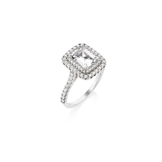 Anello Donna Diamond in Argento con Zirconi - AMEN