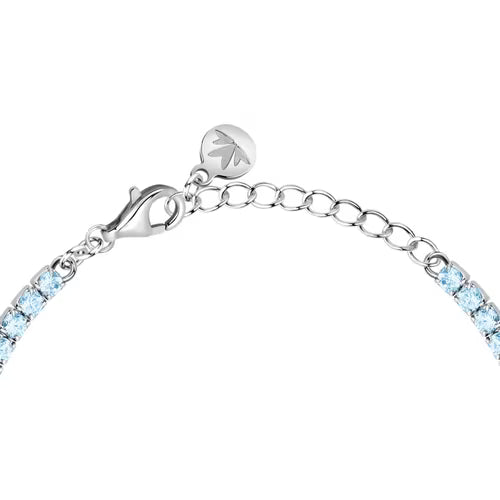 Bracciale Donna Tennis MORELLATO Infinito Azzuro in Argento