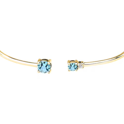 Bracciale Donna MORELLATO Tesori in Argento Dorato e Zirconi Azzurri