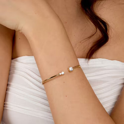 Bracciale Donna MORELLATO Tesori in Argento Dorato e Zirconi Bianchi
