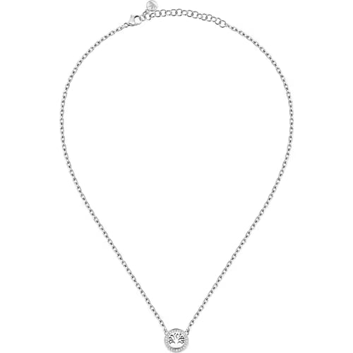 Collana Donna MORELLATO Albero Della Vita in Acciaio e Cristalli