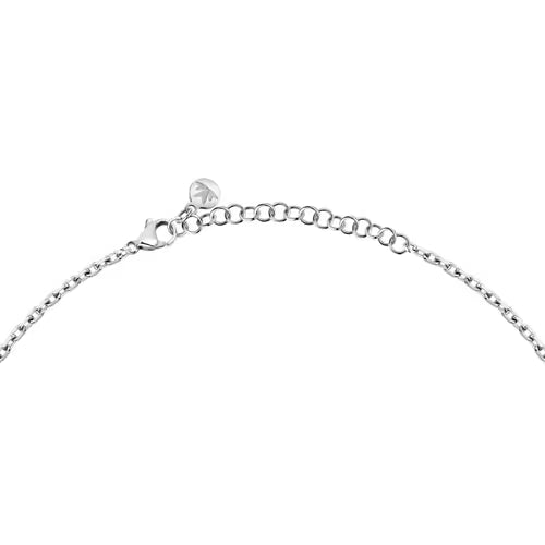 Collana Donna MORELLATO Albero Della Vita in Acciaio e Cristalli