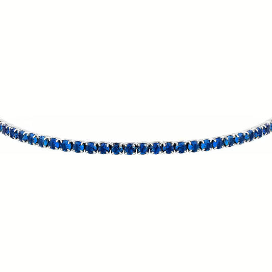 Bracciale Unisex MORELLATO Tennis Blu in Argento