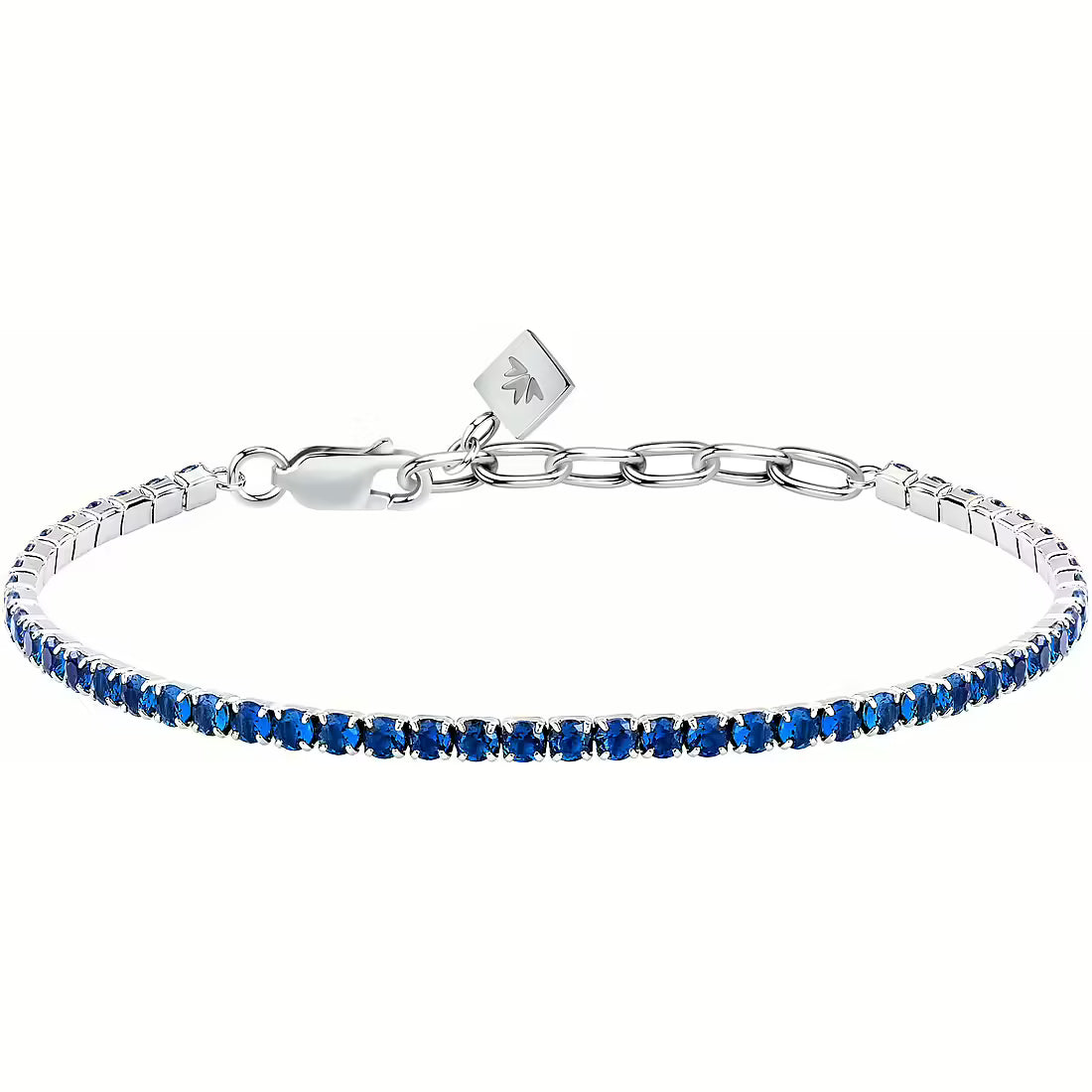 Bracciale Unisex MORELLATO Tennis Blu in Argento