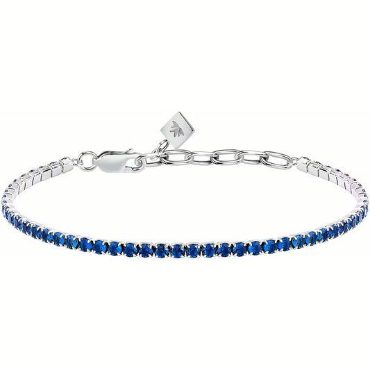 Bracciale Unisex MORELLATO Tennis Blu in Argento
