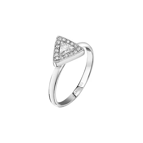 Anello Donna MORELLATO Trilliant in Acciaio