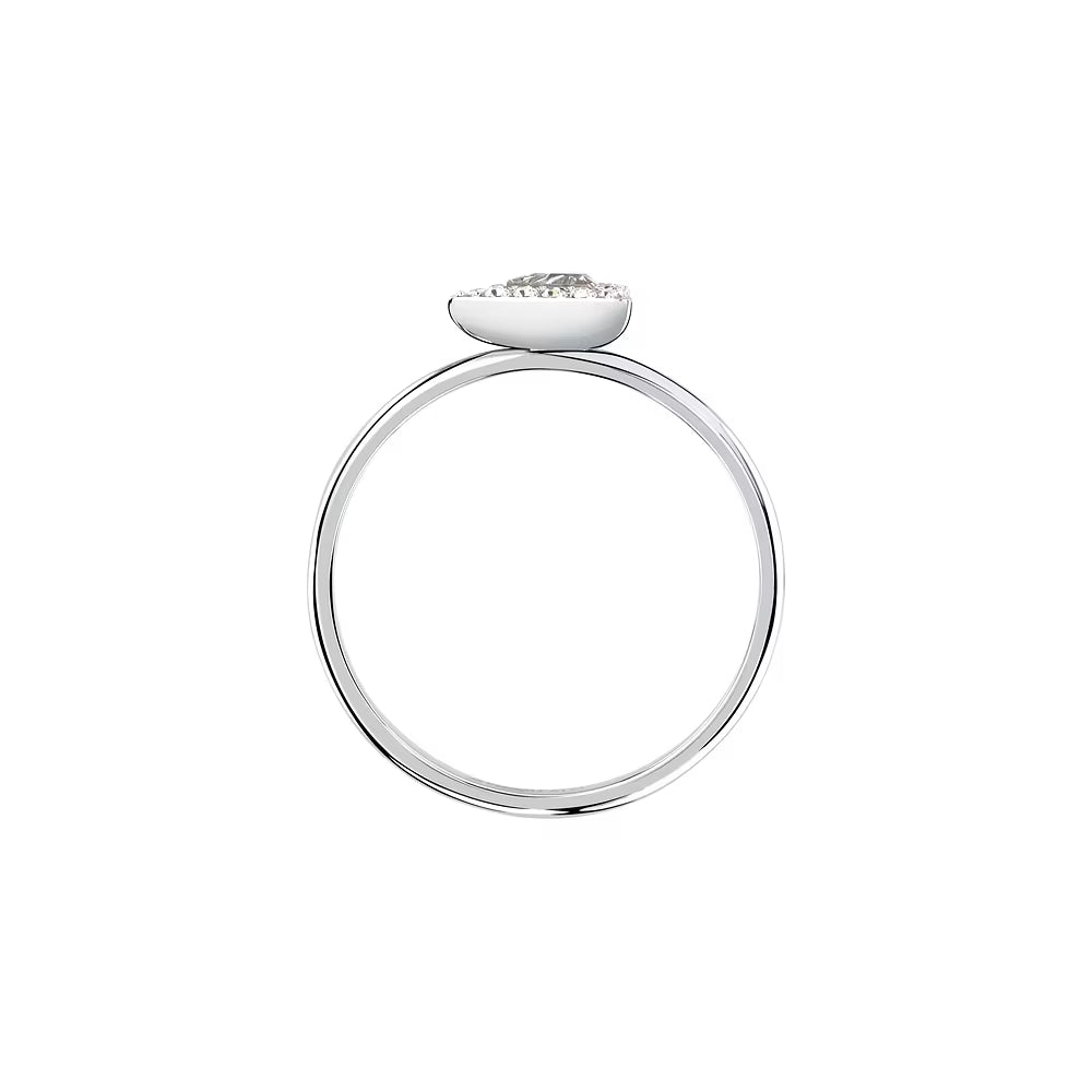 Anello Donna MORELLATO Trilliant in Acciaio