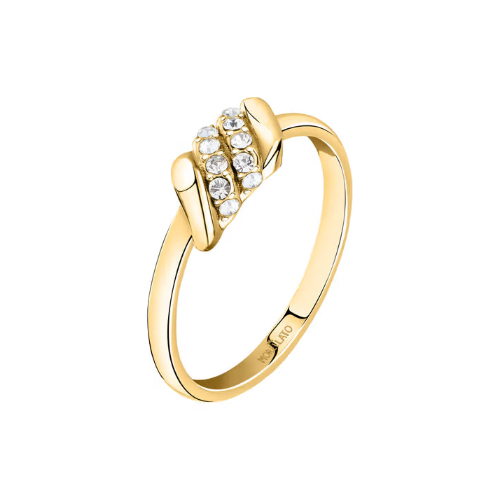 Anello Donna MORELLATO Torchon in Acciaio Dorato