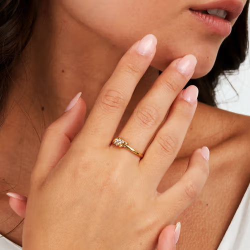 Anello Donna MORELLATO Torchon in Acciaio Dorato
