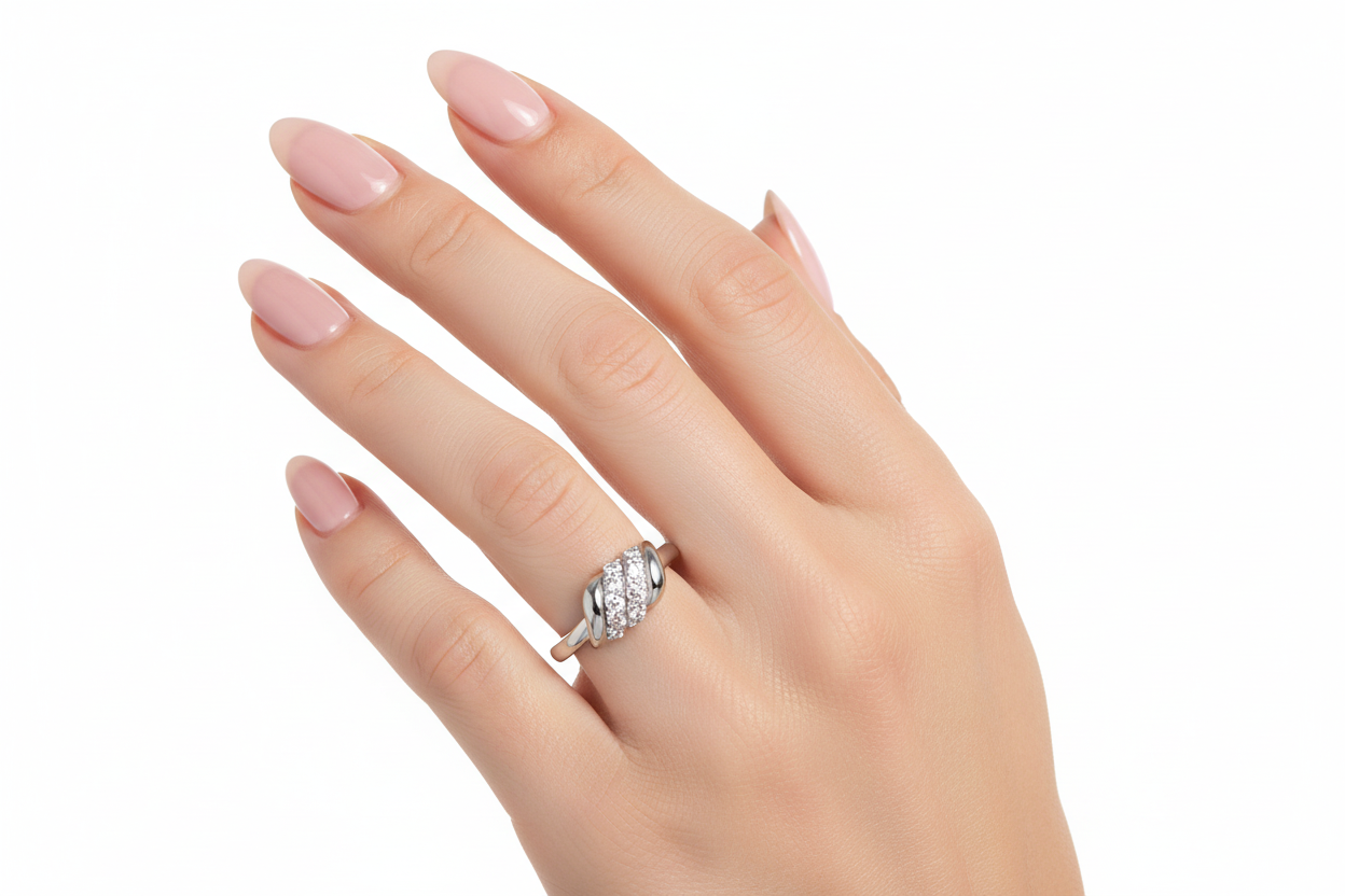 Anello Donna MORELLATO Nodo D'amore in Acciaio