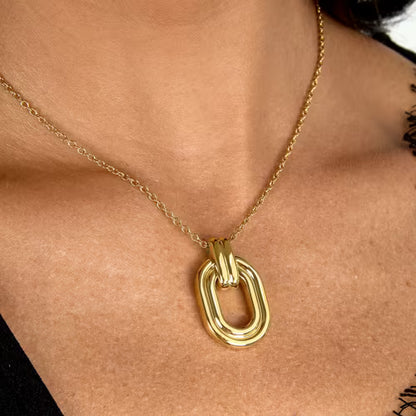 Collana Donna MORELLATO Vintage in Acciaio Dorato