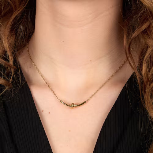 Collana Donna MORELLATO Legame in Acciaio Dorato