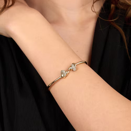 Bracciale Donna MORELLATO Legame in Acciaio Dorato e Cristalli
