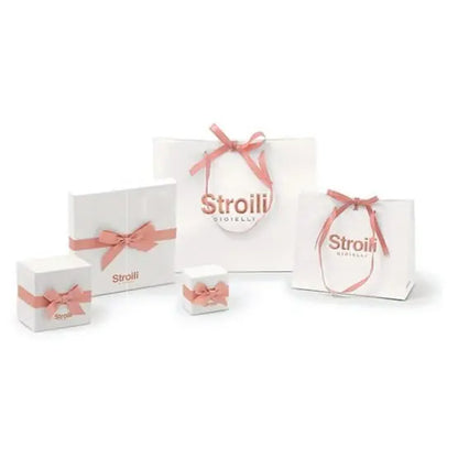 Bracciale Donna in Acciaio Cristallo con Cuori - STROILI