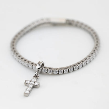 Bracciale Unisex JOHN RICHMOND Tennis in Titanio