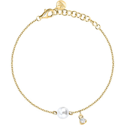 Bracciale Donna MORELLATO in Argento 925 Dorato con Perla Bianca