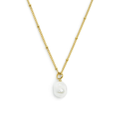 Collana Donna Catena Grumetta MARLU' in Acciaio Dorato