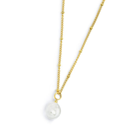 Collana Donna Catena Grumetta MARLU' in Acciaio Dorato
