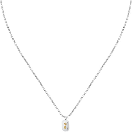 Collana Uomo MORELLATO in Acciaio con dettagli Gold