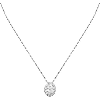 Collana Donna MORELLATO in Argento 925 con Pendente Bianco Pavè