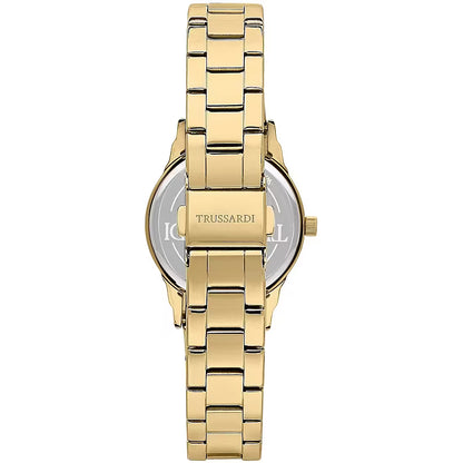 Orologio Donna TRUSSARDI Solo Tempo in Acciaio Dorato con Quadrante Bianco