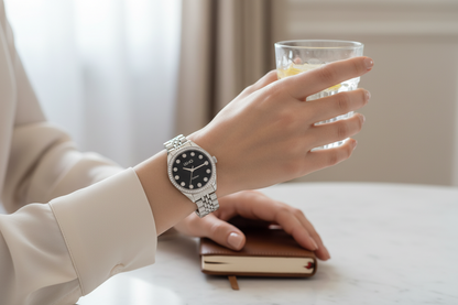 Orologio Donna Solo Tempo in Acciaio con Quadrante Nero - LIU JO