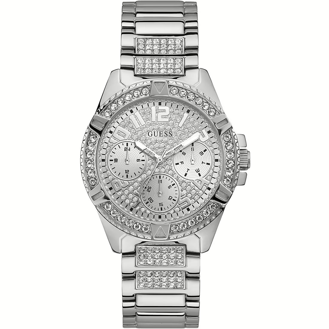 Orologio Donna GUESS Multifunzione in Acciaio con Cristalli