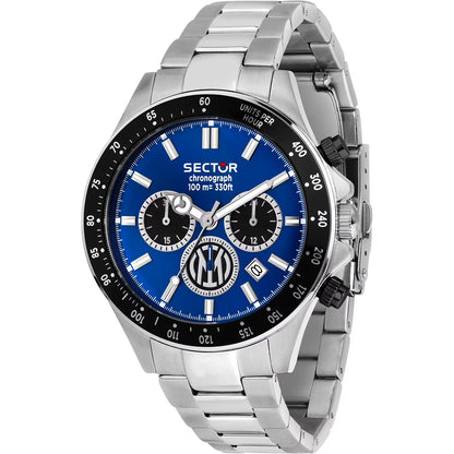 Orologio Uomo SECTOR 230 Cronografo in Acciaio Special Edition Inter