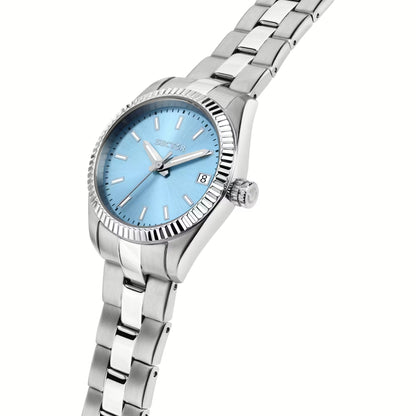 Orologio Donna SECTOR 240 Solo Tempo in Acciaio con Quadrante Azzurro