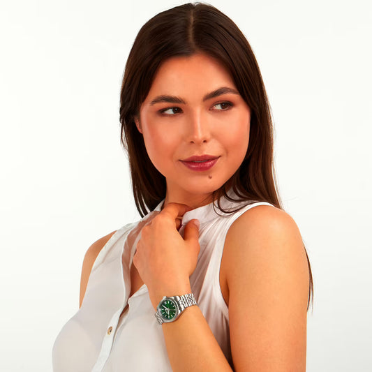 Orologio Donna SECTOR 240 Solo Tempo in Acciaio con Quadrante Verde