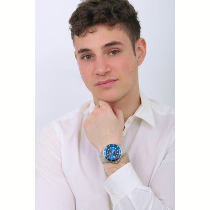Orologio Uomo SECTOR 230 Solo Tempo in Acciaio con Quadrante Blu
