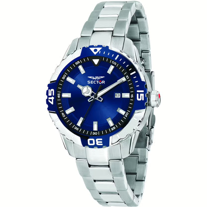 Orologio Uomo SECTOR LEGEND Solo Tempo in Acciaio con Quadrante Blu