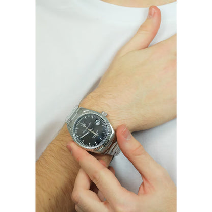 Orologio Uomo MASERATI Solo Tempo in Acciaio con Quadrante Nero