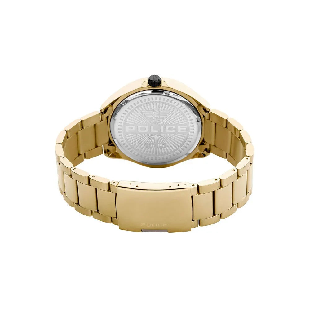Orologio Uomo POLICE Multifunzione in Acciaio Dorato