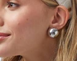 Orecchini Donna a Clip Semisferici in Acciaio - STROILI