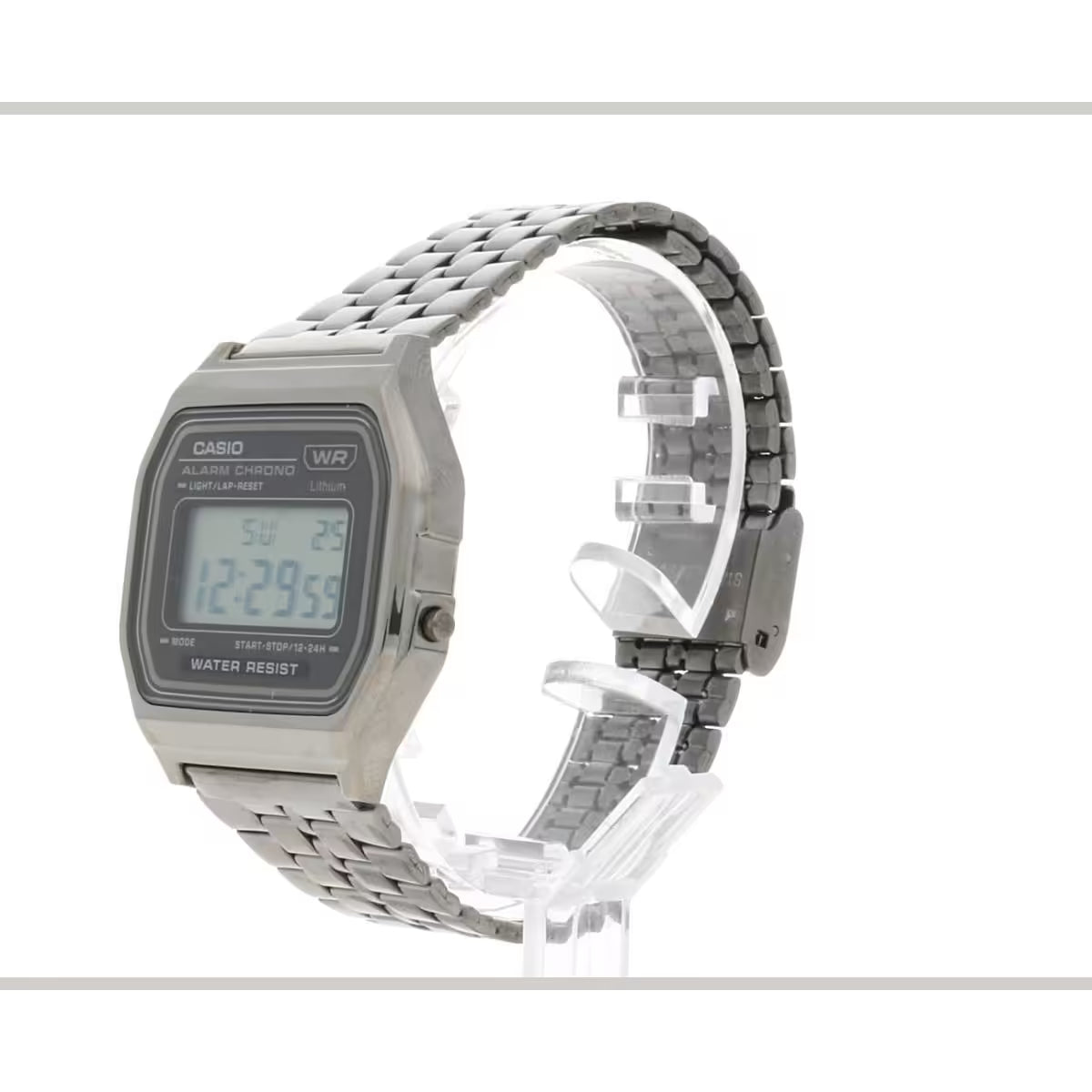 Orologio Unisex CASIO VINTAGE Digitale in Acciaio Grigio