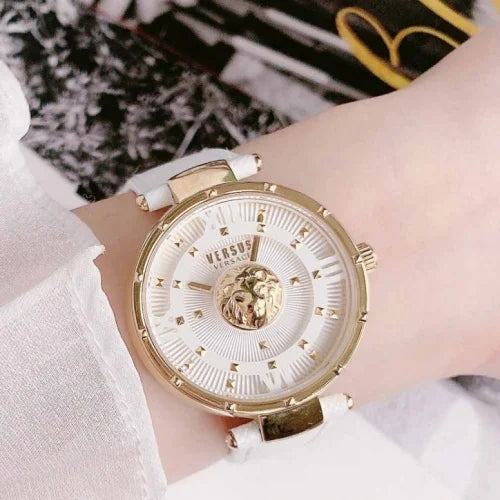 Orologio Donna VERSUS Solo Tempo in Pelle Bianco